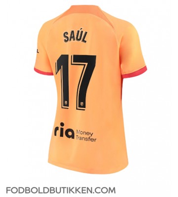 Atletico Madrid Saul Niguez #17 Tredjetrøje Dame 2022-23 Kortærmet